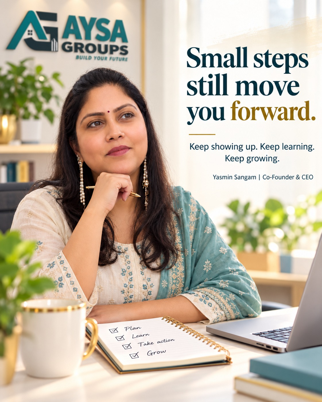 Portrait of the Aysa Groups Co-Founder & CEO